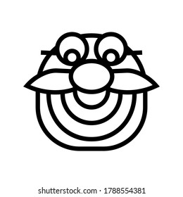 Chinese dragon icon or logo isolated sign symbol vector illustration - high quality black style vector icons
