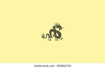 chinese dragon logo template, Modern chinese dragon Logo designs vector
