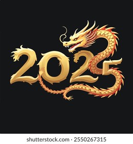 Chinese Dragon vector illustration suitable for Chinese New Year