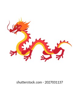 Chinese Dragon Vector Illustration Symbol Ba Stock Vector (Royalty Free ...