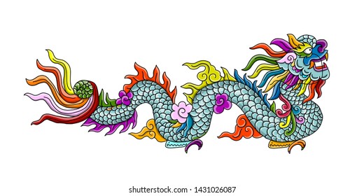 Chinese dragon for your design