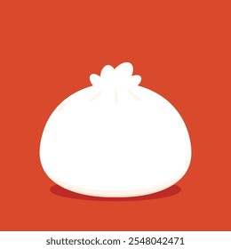 Chinese dumplings character design. Chinese dumplings is Chinese food. Bao cartoon.