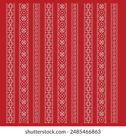 Chinese element collection. Vector decorative collection of patterns, frame, flowers , clouds and knotting in Chinese style