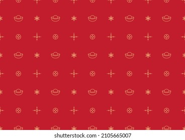 Chinese element vector pattern wallpaper.