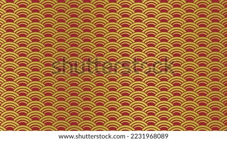 chinese ethnic pattern bacground vector