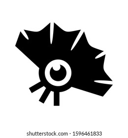 Chinese fan icon isolated sign symbol vector illustration - high quality black style vector icons
