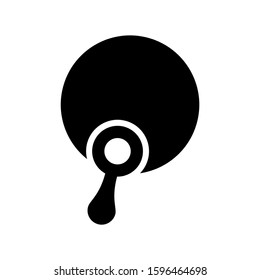 Chinese fan icon isolated sign symbol vector illustration - high quality black style vector icons
