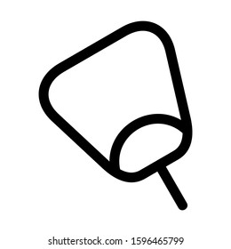 Chinese fan icon isolated sign symbol vector illustration - high quality black style vector icons
