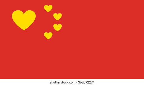 chinese flag of love vector jpeg object picture image graphic art jpg eps