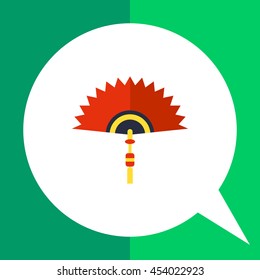 Chinese Folding Fan Icon