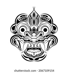 Chinese folklore dragon coloring book. Vector illustration on the theme of myths and legends.