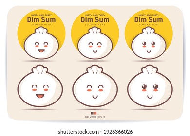 Chinese Food Dimsum Logo Design  cute design food logo, MODERN FOOD LOGO 