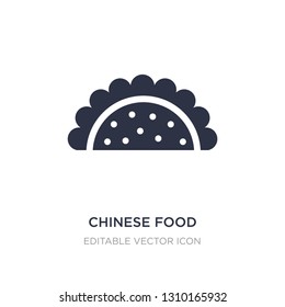 chinese food icon on white background. Simple element illustration from Food concept. chinese food icon symbol design.