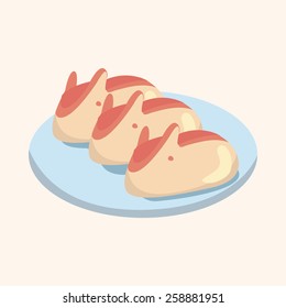 chinese food theme elements