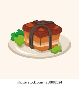 chinese food theme elements