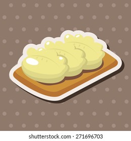chinese food theme elements