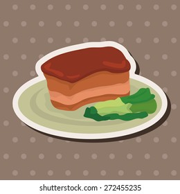 chinese food theme elements