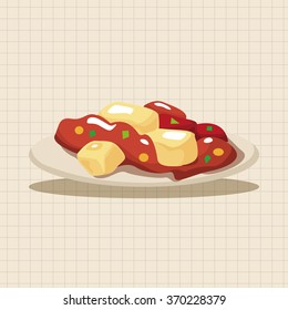 chinese food theme elements