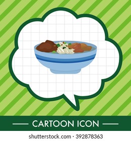 chinese food theme elements