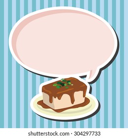 chinese food tofu theme elements