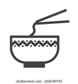 Chinese food vector icon