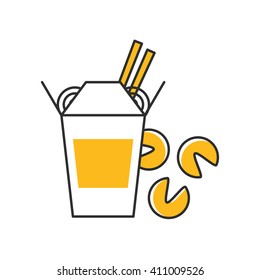 Chinese food vector icon