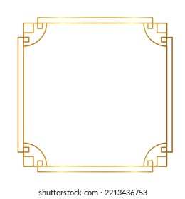 Chinese Frame Border Art China Style Stock Vector (Royalty Free ...