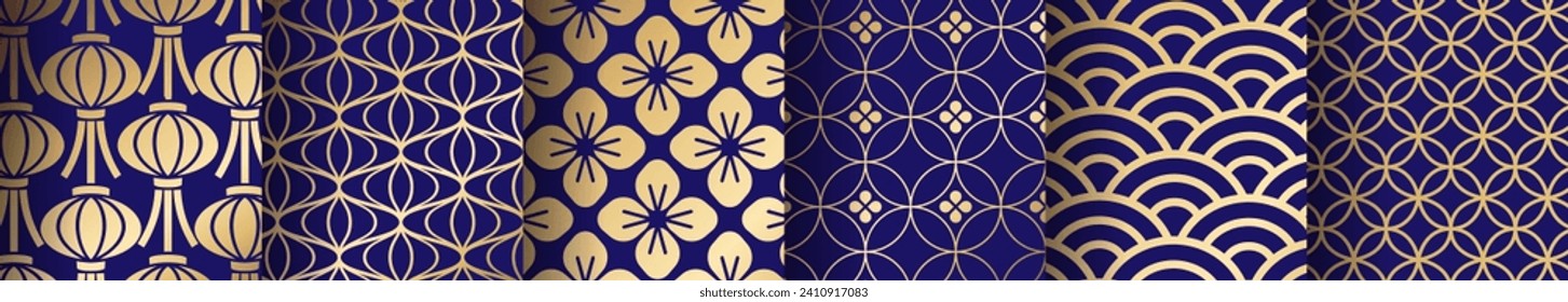 Chinese frame. Decorative design inspired by Chinese New Year