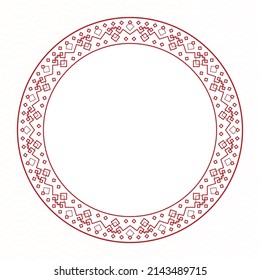 Chinese frame with oriental Asian elements on color background, for wedding invitation card, happy new year, happy birthday, valentine day, greeting cards, poster or web banner