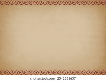 Chinese framed background in old paper style, grunge, vintage