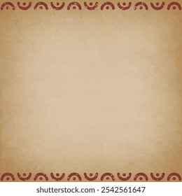 Fundo moldado chinês no estilo de papel velho, grunge, vintage, tamanho quadrado