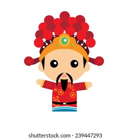 Chinese God of wealth 