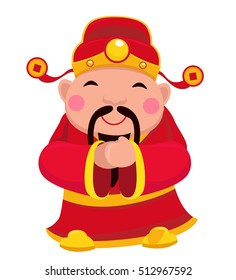 Dios de la Riqueza de China.