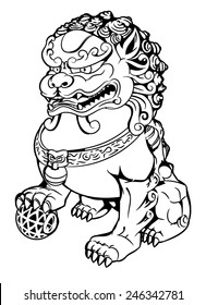 Chinese Guardian Lions