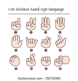 15,006 Chinese number hand Images, Stock Photos & Vectors | Shutterstock