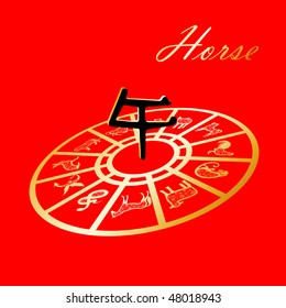 Chinese horoscope. Horse