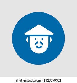  Chinese icon. Editable  Chinese icon for web or mobile.