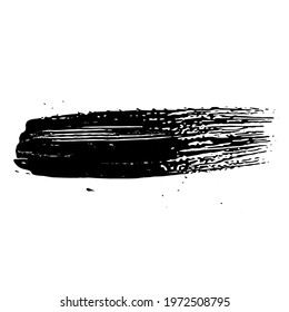 Chinese ink brush strokes vector