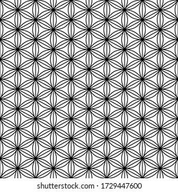 Chinese and Japanese style. Geometric texture. Traditional oriental seamless pattern. Asian oriental pattern. Abstract backdrop. China ornament background for design prints. Culture motif. Vector 