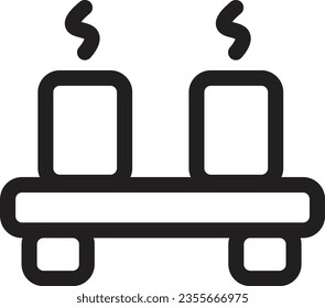 Chinese Japanese Sushi Outline Icon