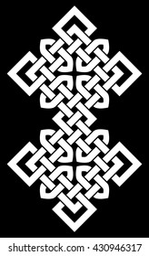 A Chinese knot vector illustration