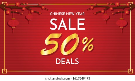 Chinese label vector. free space for text. wallpaper. sale tag vector.