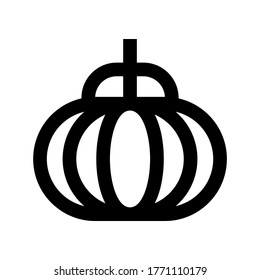 Chinese lamp icon or logo isolated sign symbol vector illustration - high quality black style vector icons
