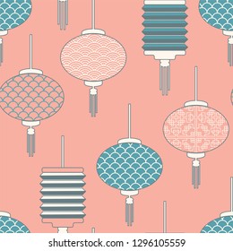 Chinese lantern, design for chinese holiday, -background, vector illustration