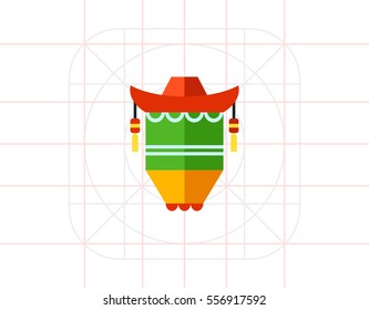 Chinese Lantern Icon 1