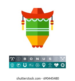 Chinese Lantern Icon 1
