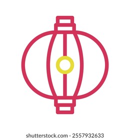 Chinese lantern icon. Concept of Chinese New Year and celebration.