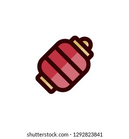 Chinese Lantern Icon, Chinese New Year Symbol