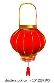 chinese lantern isolated