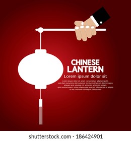 Chinese Lantern Vector Illustration